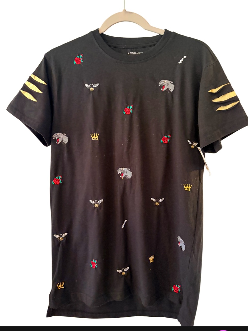 Ed Hardy vibes embroidered shirt‎ size m